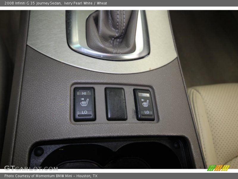 Ivory Pearl White / Wheat 2008 Infiniti G 35 Journey Sedan