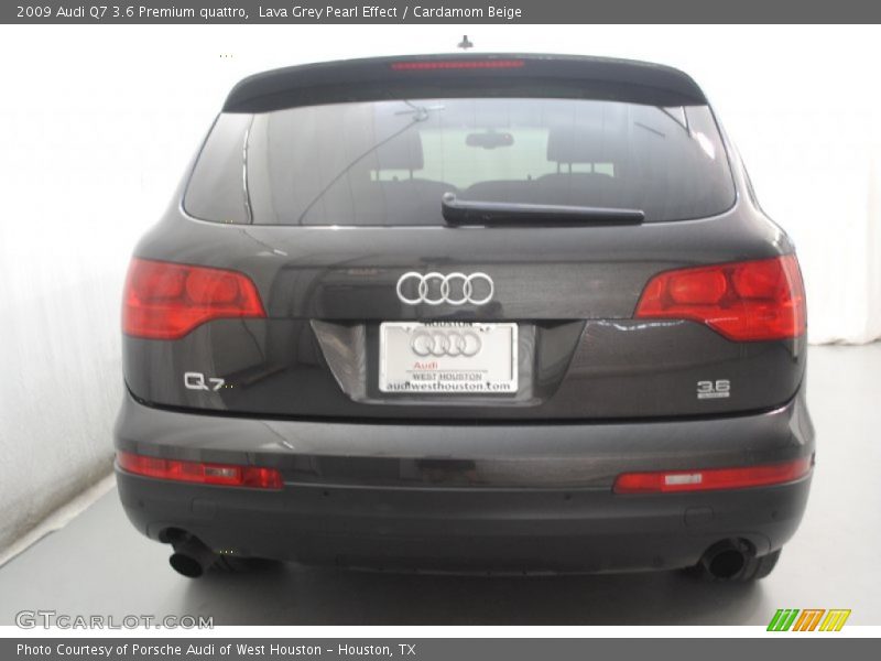 Lava Grey Pearl Effect / Cardamom Beige 2009 Audi Q7 3.6 Premium quattro