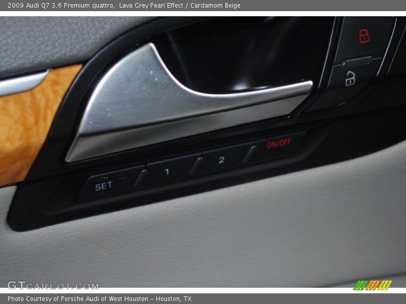 Lava Grey Pearl Effect / Cardamom Beige 2009 Audi Q7 3.6 Premium quattro