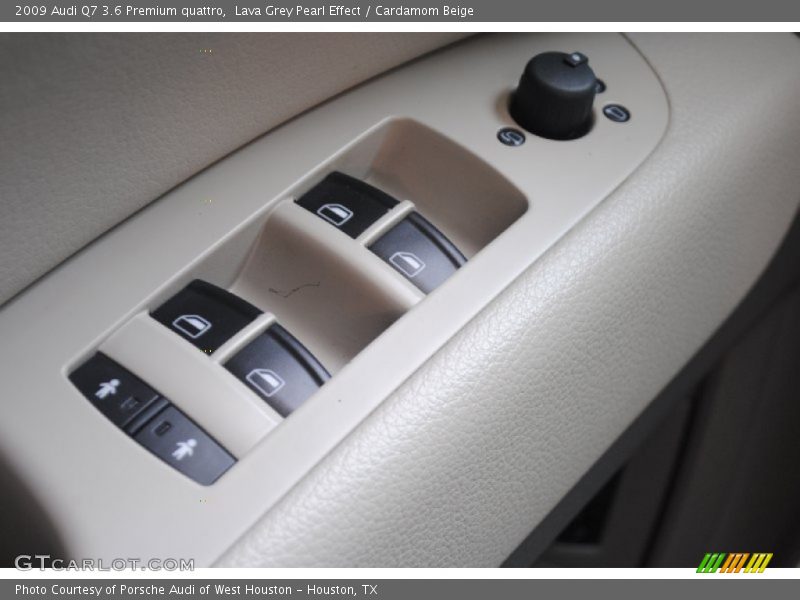 Lava Grey Pearl Effect / Cardamom Beige 2009 Audi Q7 3.6 Premium quattro