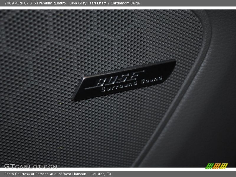 Lava Grey Pearl Effect / Cardamom Beige 2009 Audi Q7 3.6 Premium quattro