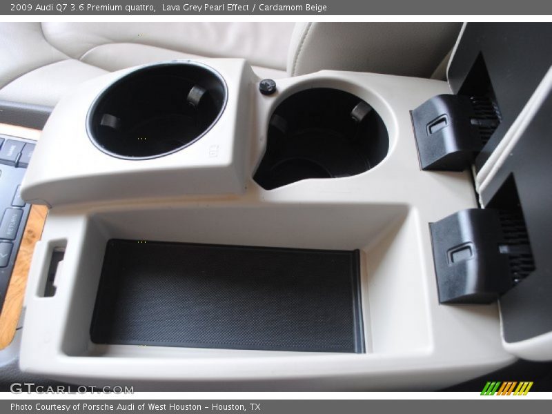 Lava Grey Pearl Effect / Cardamom Beige 2009 Audi Q7 3.6 Premium quattro