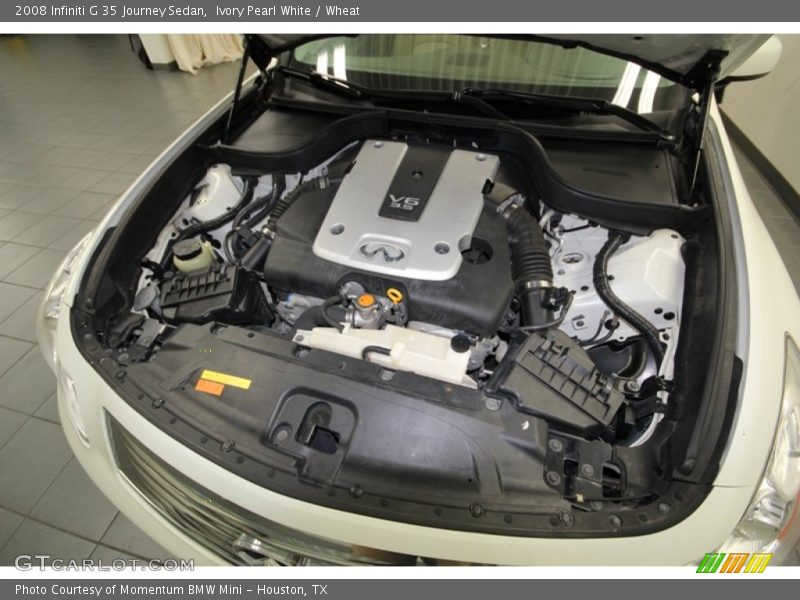 Ivory Pearl White / Wheat 2008 Infiniti G 35 Journey Sedan