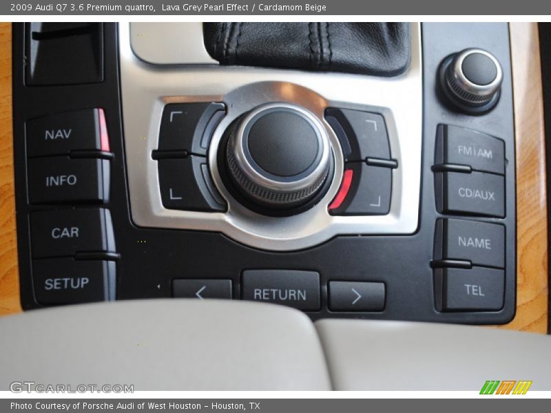 Lava Grey Pearl Effect / Cardamom Beige 2009 Audi Q7 3.6 Premium quattro