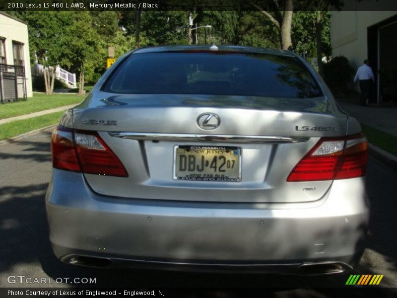 Mercury Metallic / Black 2010 Lexus LS 460 L AWD