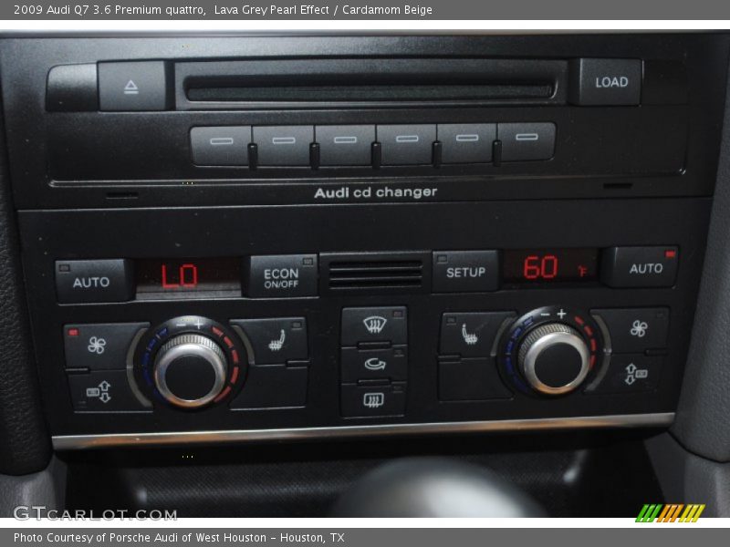 Lava Grey Pearl Effect / Cardamom Beige 2009 Audi Q7 3.6 Premium quattro