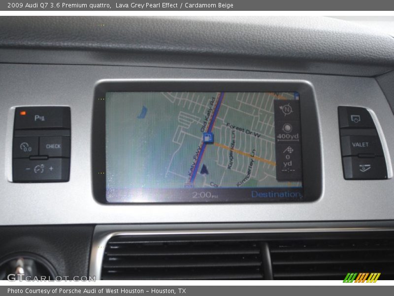 Lava Grey Pearl Effect / Cardamom Beige 2009 Audi Q7 3.6 Premium quattro