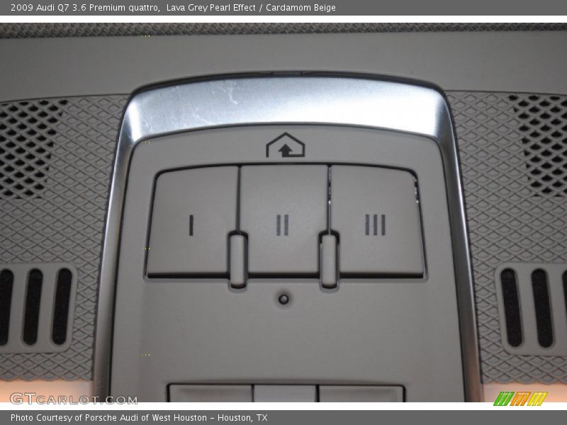 Lava Grey Pearl Effect / Cardamom Beige 2009 Audi Q7 3.6 Premium quattro