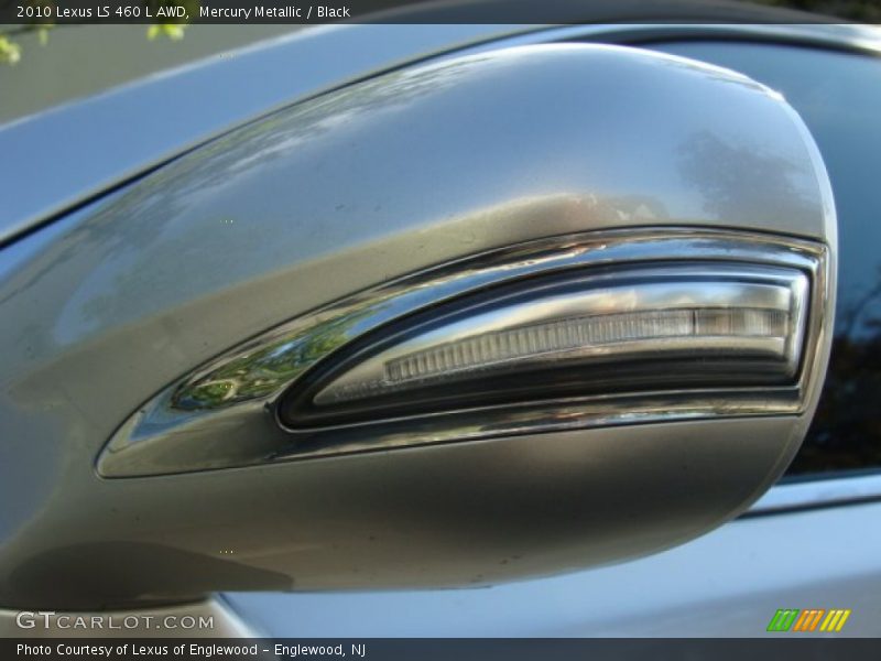 Mercury Metallic / Black 2010 Lexus LS 460 L AWD