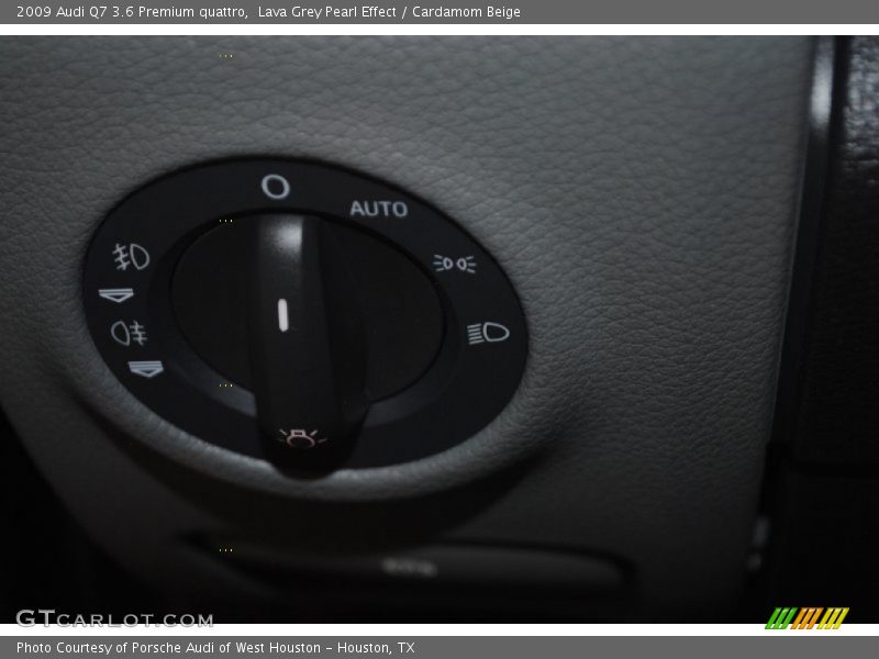 Lava Grey Pearl Effect / Cardamom Beige 2009 Audi Q7 3.6 Premium quattro