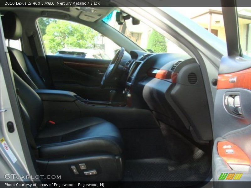Mercury Metallic / Black 2010 Lexus LS 460 L AWD