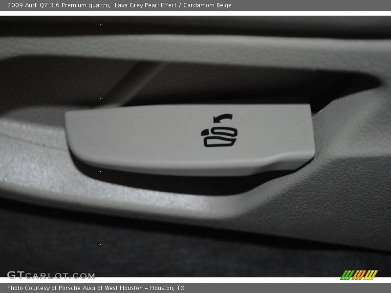 Lava Grey Pearl Effect / Cardamom Beige 2009 Audi Q7 3.6 Premium quattro