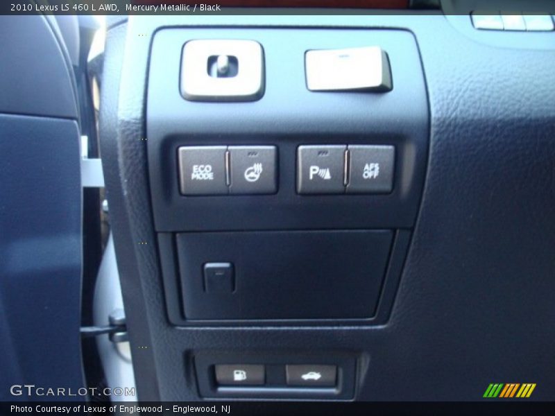 Mercury Metallic / Black 2010 Lexus LS 460 L AWD