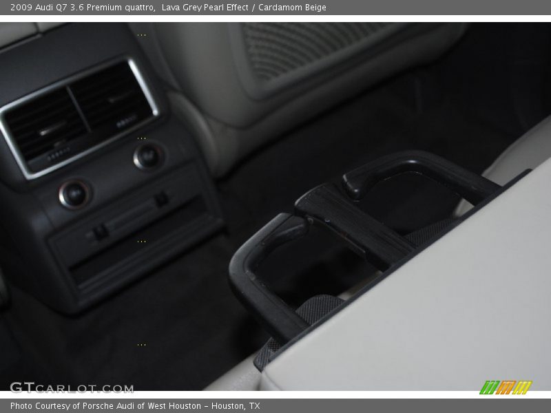 Lava Grey Pearl Effect / Cardamom Beige 2009 Audi Q7 3.6 Premium quattro