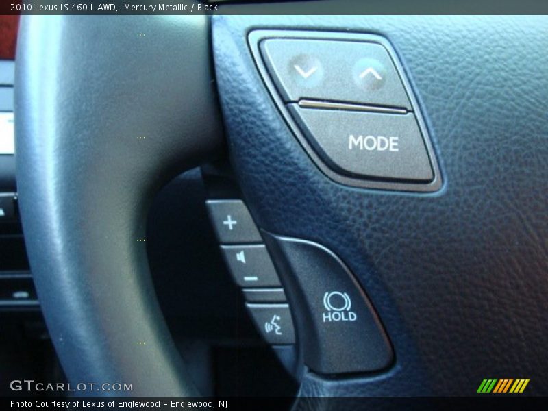 Mercury Metallic / Black 2010 Lexus LS 460 L AWD