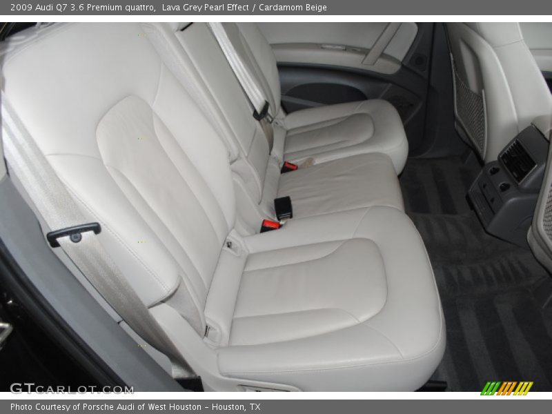 Lava Grey Pearl Effect / Cardamom Beige 2009 Audi Q7 3.6 Premium quattro