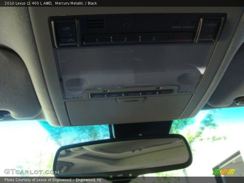 Mercury Metallic / Black 2010 Lexus LS 460 L AWD
