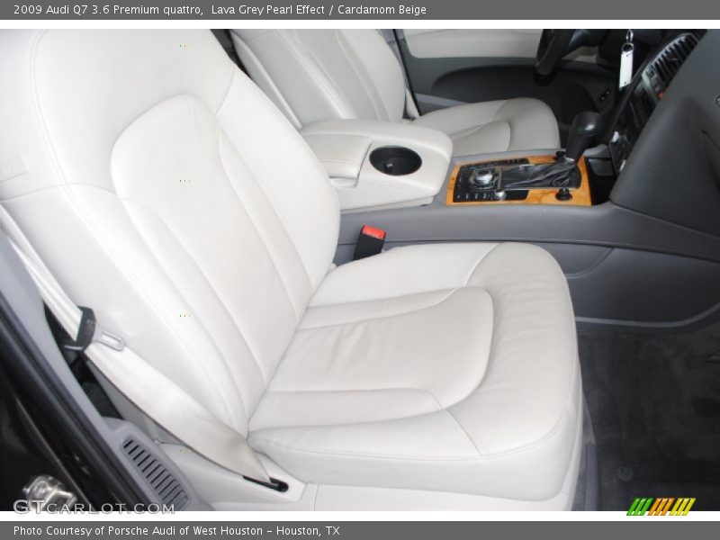 Lava Grey Pearl Effect / Cardamom Beige 2009 Audi Q7 3.6 Premium quattro