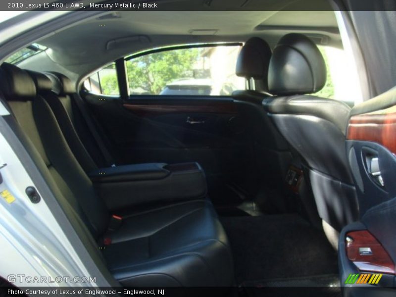 Mercury Metallic / Black 2010 Lexus LS 460 L AWD