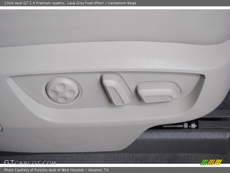 Lava Grey Pearl Effect / Cardamom Beige 2009 Audi Q7 3.6 Premium quattro