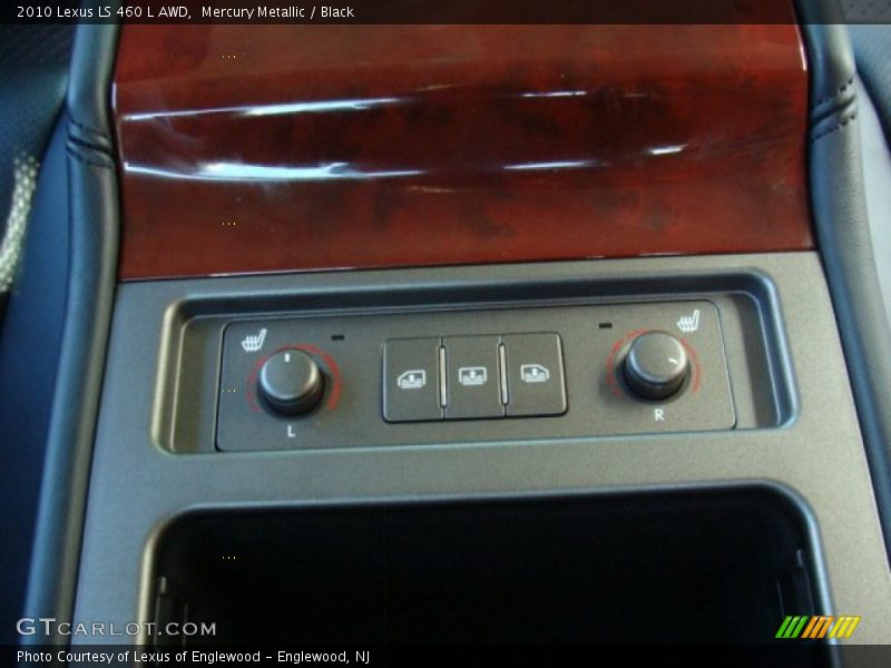 Mercury Metallic / Black 2010 Lexus LS 460 L AWD