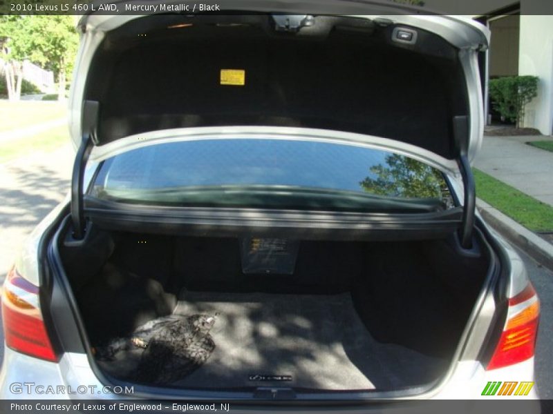 Mercury Metallic / Black 2010 Lexus LS 460 L AWD