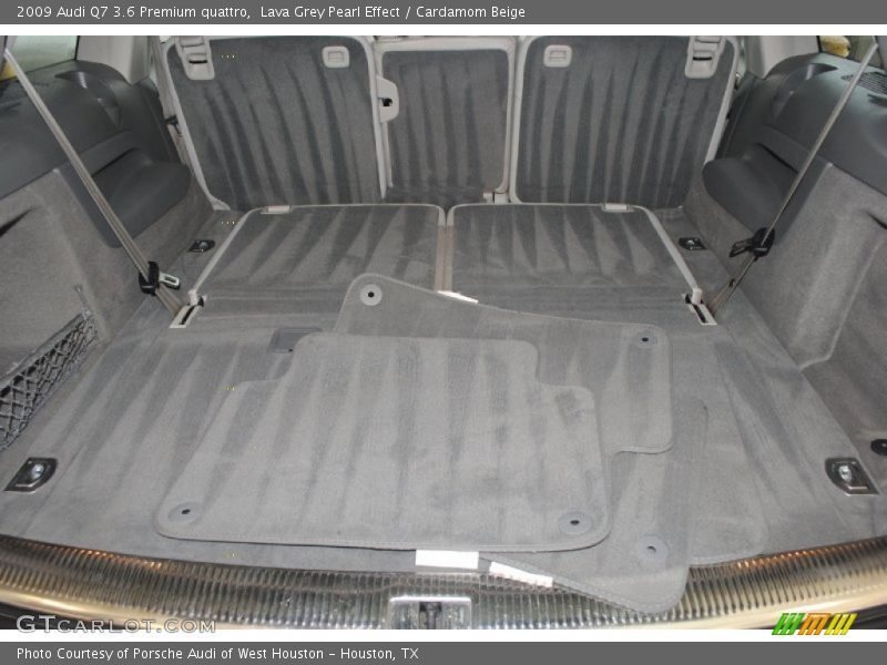 Lava Grey Pearl Effect / Cardamom Beige 2009 Audi Q7 3.6 Premium quattro