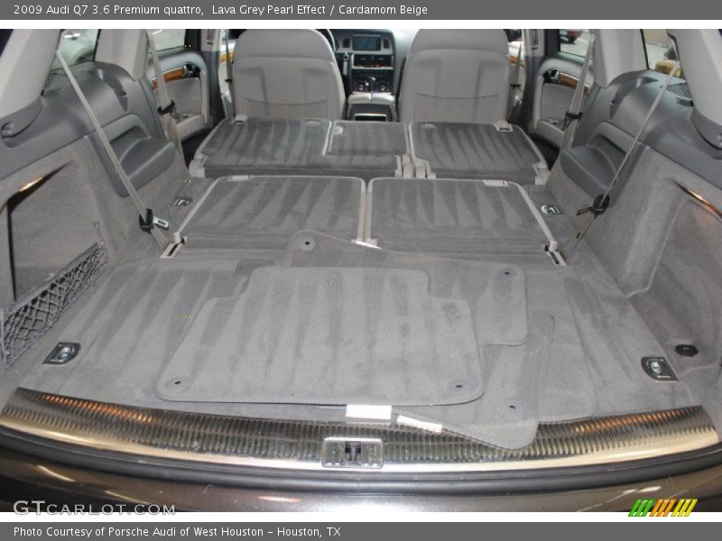Lava Grey Pearl Effect / Cardamom Beige 2009 Audi Q7 3.6 Premium quattro