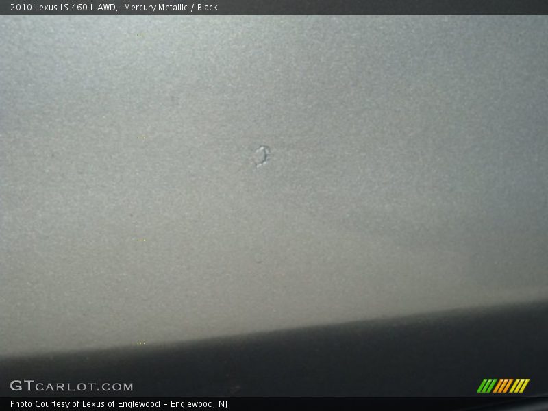 Mercury Metallic / Black 2010 Lexus LS 460 L AWD