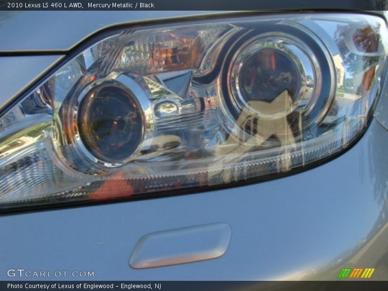 Mercury Metallic / Black 2010 Lexus LS 460 L AWD