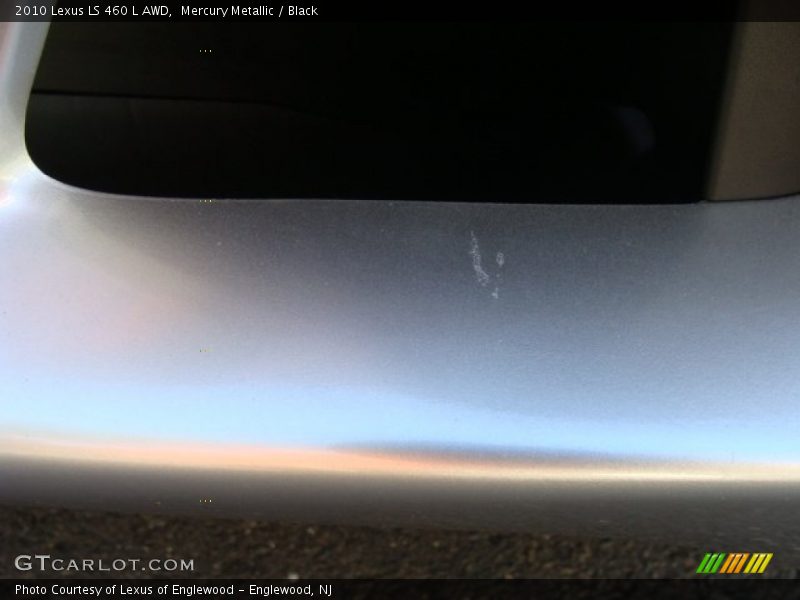 Mercury Metallic / Black 2010 Lexus LS 460 L AWD