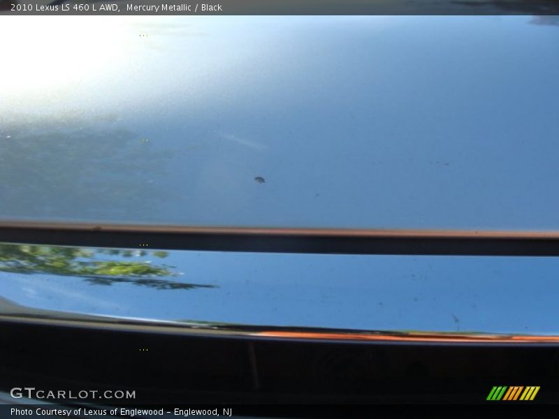 Mercury Metallic / Black 2010 Lexus LS 460 L AWD