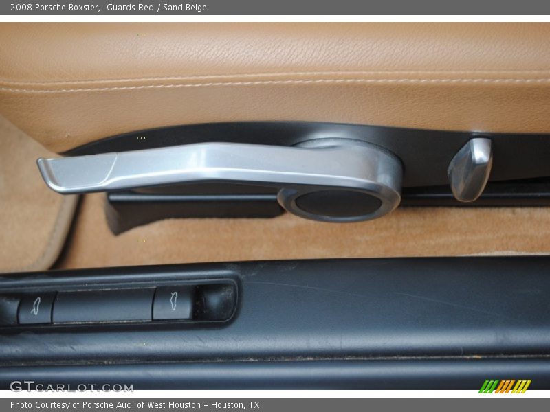 Guards Red / Sand Beige 2008 Porsche Boxster