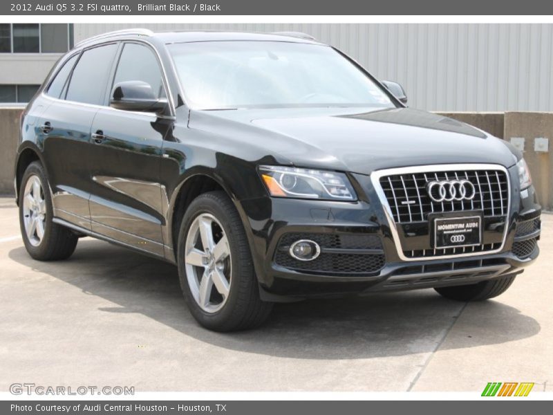 Brilliant Black / Black 2012 Audi Q5 3.2 FSI quattro