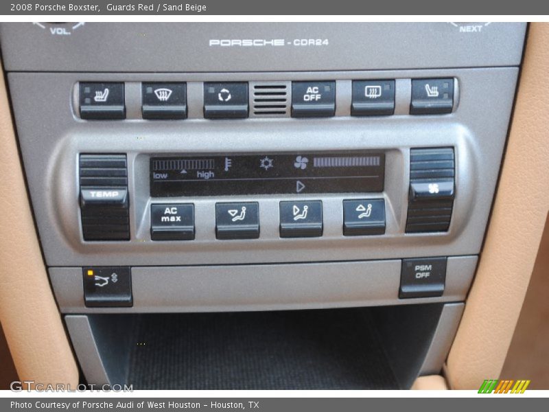 Guards Red / Sand Beige 2008 Porsche Boxster