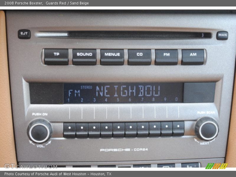 Guards Red / Sand Beige 2008 Porsche Boxster