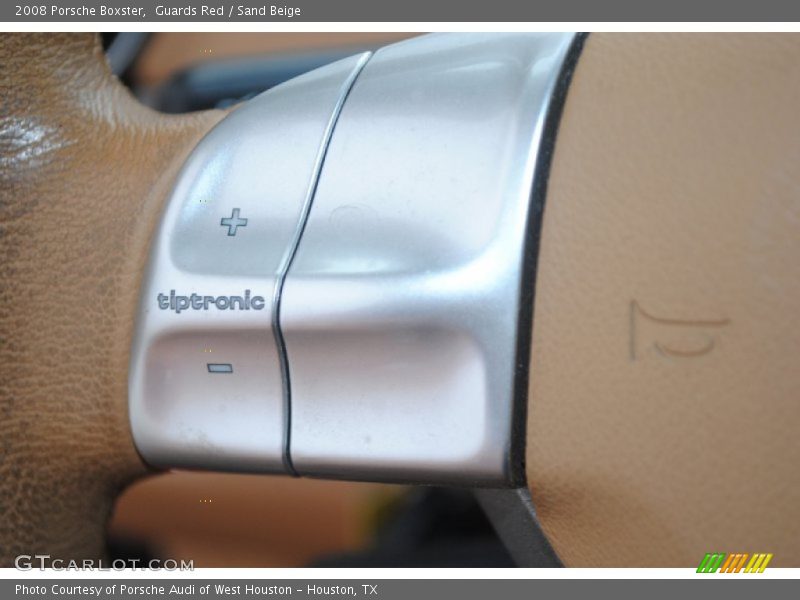 Guards Red / Sand Beige 2008 Porsche Boxster
