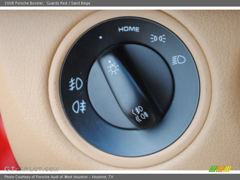 Guards Red / Sand Beige 2008 Porsche Boxster