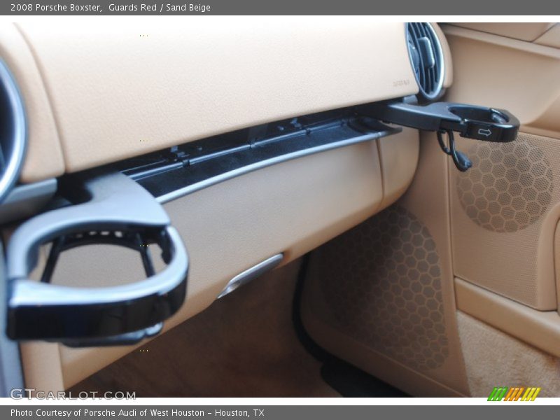 Guards Red / Sand Beige 2008 Porsche Boxster
