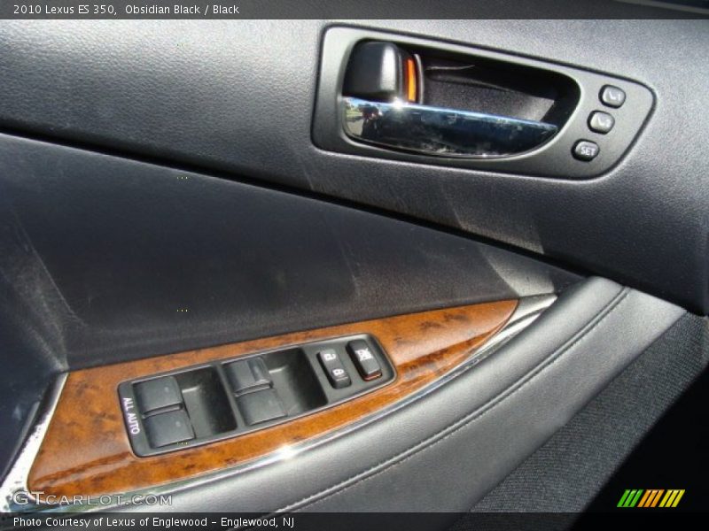 Obsidian Black / Black 2010 Lexus ES 350