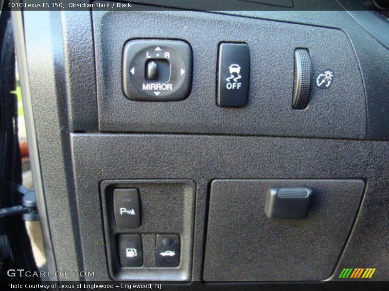 Obsidian Black / Black 2010 Lexus ES 350