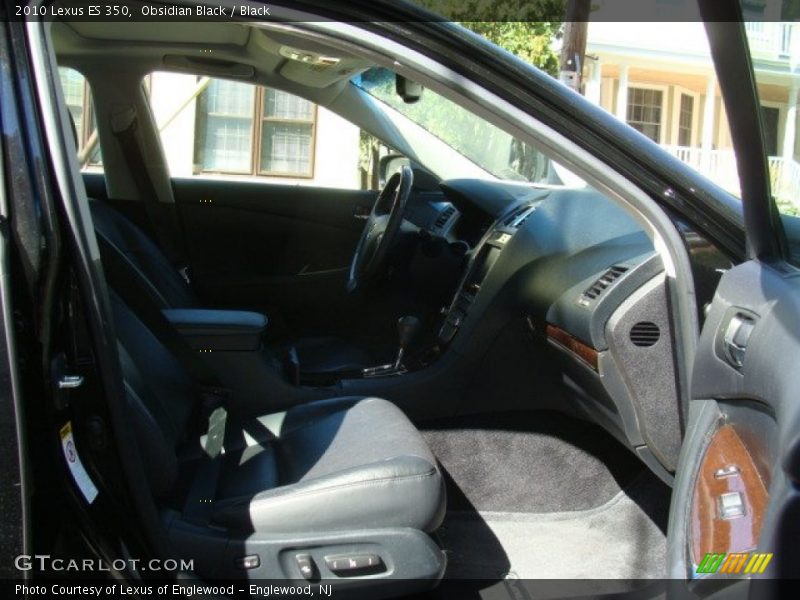 Obsidian Black / Black 2010 Lexus ES 350