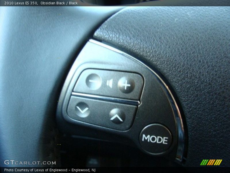 Obsidian Black / Black 2010 Lexus ES 350