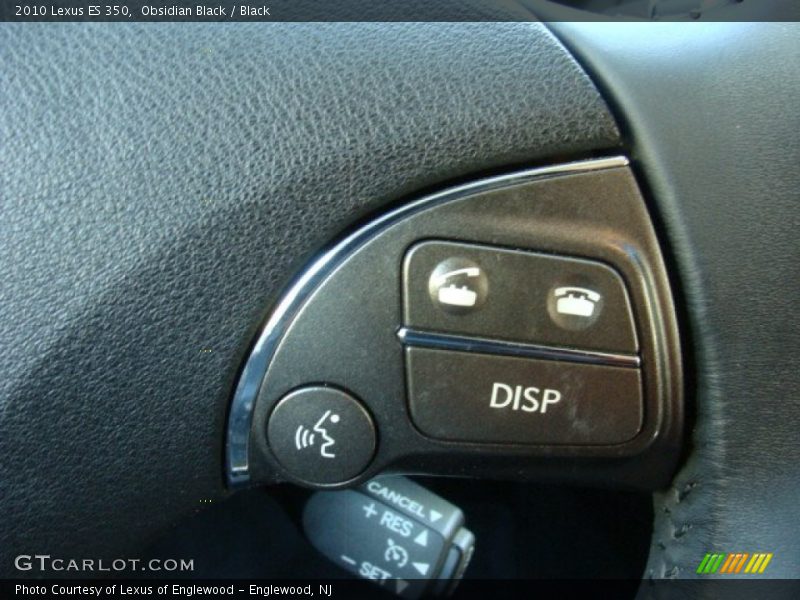 Obsidian Black / Black 2010 Lexus ES 350