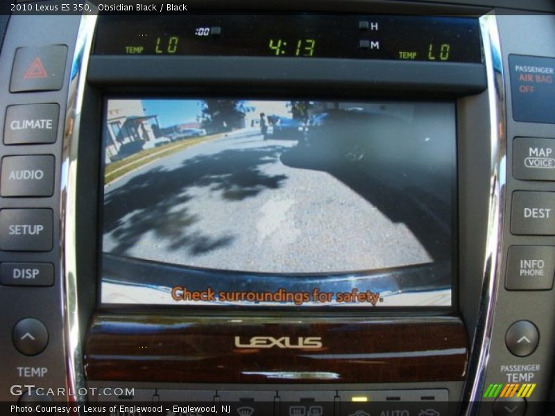 Obsidian Black / Black 2010 Lexus ES 350