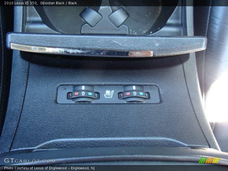 Obsidian Black / Black 2010 Lexus ES 350