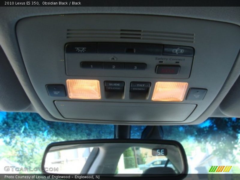 Obsidian Black / Black 2010 Lexus ES 350