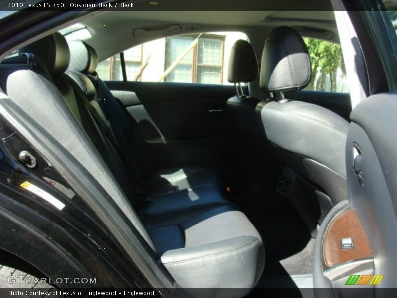 Obsidian Black / Black 2010 Lexus ES 350