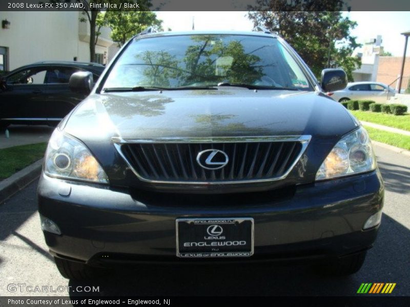 Flint Mica / Black 2008 Lexus RX 350 AWD