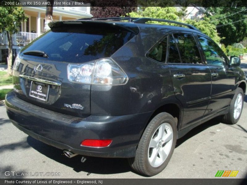 Flint Mica / Black 2008 Lexus RX 350 AWD